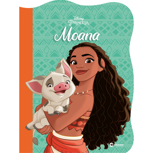 2 livros infantis colorir Moana Disney com lápis de cor + massinha