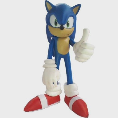 Boneco Sonic The Hedgehog Articulado Super Sonic - Ri Happy