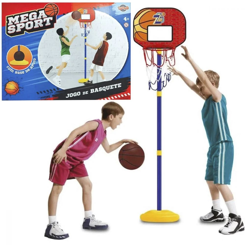 Jogo de basquete Mega Sport com tabela Toyng - 42679