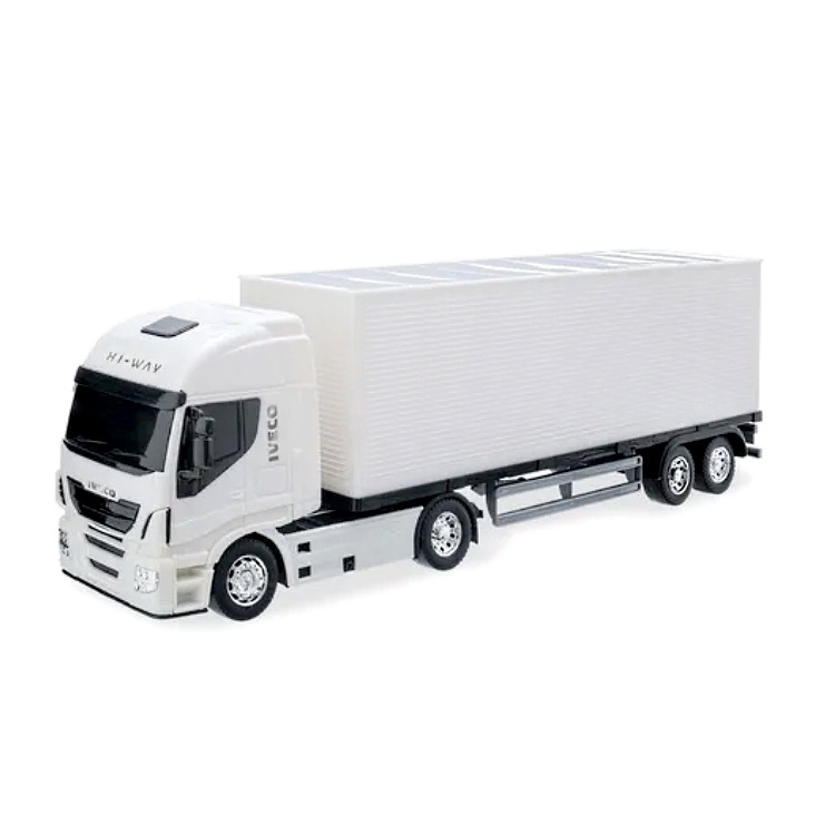 Carreta de Brinquedo Caminhão de Água Articulada Roda Livre de 41cm Iveco