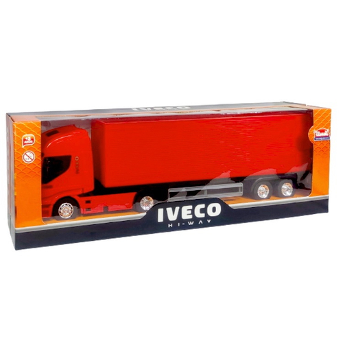 Caminhão de Brinquedo Infantil Carreta Iveco Grande Vermelho em Promoção na  Americanas