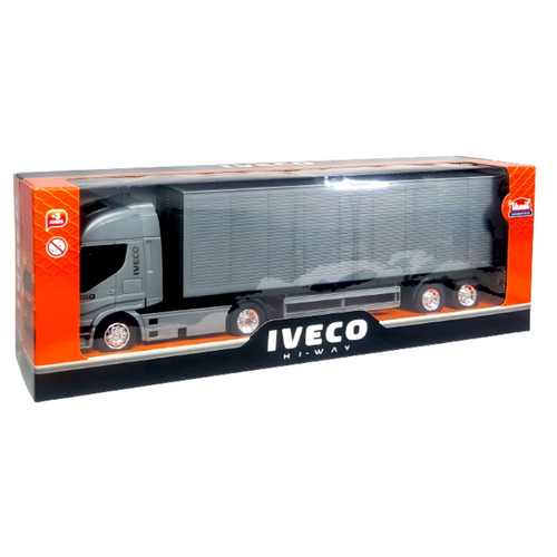 Caminhão de Brinquedo Infantil Carreta Iveco Grande Vermelho em Promoção na  Americanas