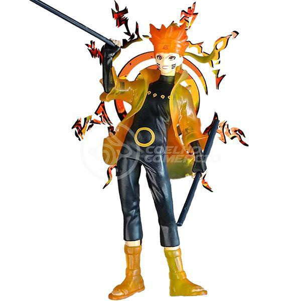 Action Figure Naruto Uzumaki Hokage 18Cm Shippuden Ninja N1 em Promoção na  Americanas