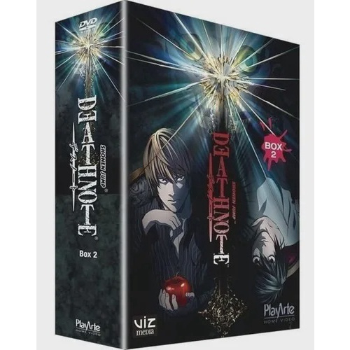 Death Note 3 Dvds Box 2 Volumes 4, 5 & 6 em Promoção na Americanas