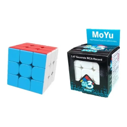 Cubo Magico 3x3x3 Moyu Meilong Stickerless Original Menor preço em Cubo Magico 3x3x3 Moyu Meilong Stickerless Original