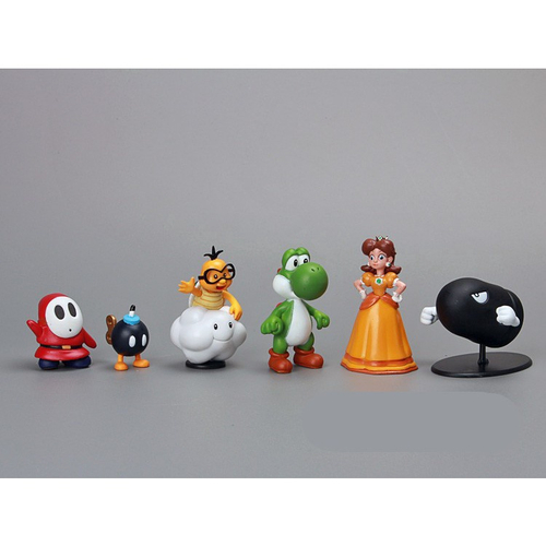 Colecão kit mini bonecos Super Mario Bros em Promoção na Americanas