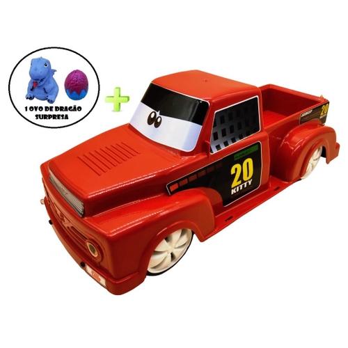 Caminhão monstro grande de quatro rodas infantil, carro flip de