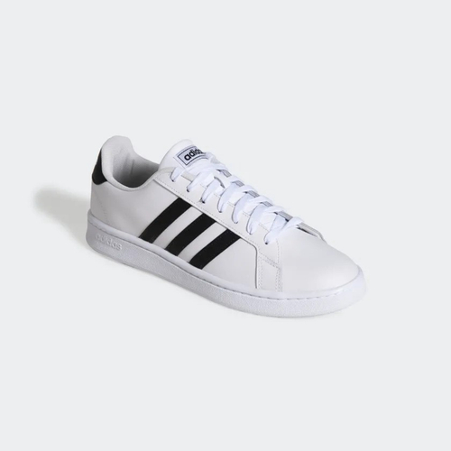 sapato da adidas preto com branco