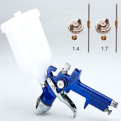 Pistola Pistolada De Pintura Automotiva Hvlp Profissional Com Bicos 1,4 E 1,7 Pulverizador De Tinta Revolver Baixa Pressão Gt548 Menor preço em Pistola Pistolada De Pintura Automotiva Hvlp Profissional Com Bicos 1,4 E 1,7 Pulverizador De Tinta Revolver Baixa Pressão Gt548