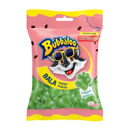 Bala gelatina melancia patinhas bubbaloo 75G é boa?