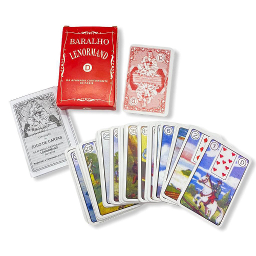 Baralho Tarot do Cigano Vladimir 36 Cartas com Manual