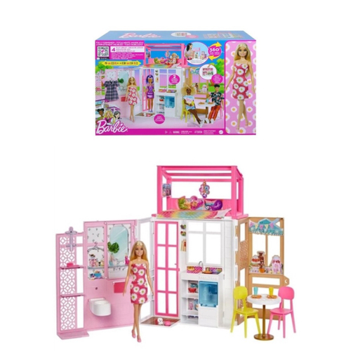 Casa da Barbie 3 andares  Trocamos a antiga casinha da Barbie por