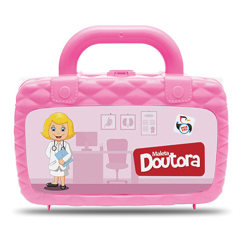 Maleta Kit Medico Brinquedo Doutora Medicina Enfermeira + Jogo