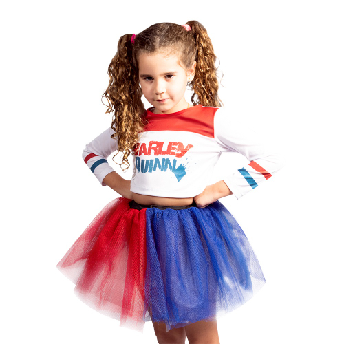 Roupa Infantil Fantasia Aniversário Arlequina em Promoção na Americanas