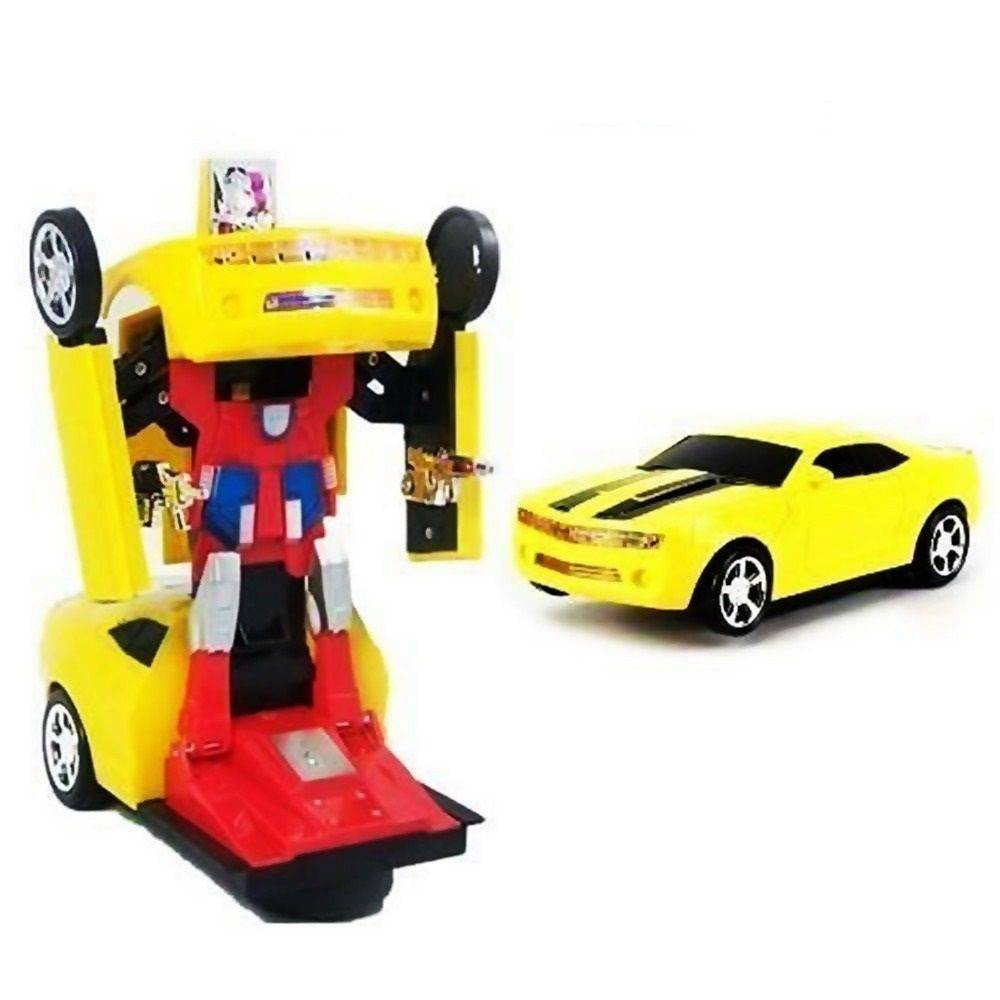 Carrinho Super Robots Camaro Amarelo Que Vira Robo Carro Vira Robo Emite Luz Som Transformers Brin Em Promocao Ofertas Na Americanas