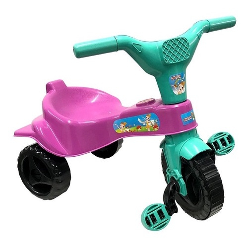 Triciclo Infantil Ultra Bikes Motoca Com Buzina Menina/Menino