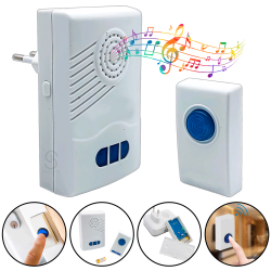 Campainha Residencial Sem Fio Wireless Resistente Água é boa?