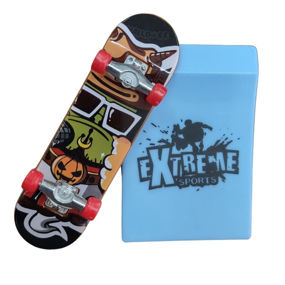 2 Unid Skate De Dedo Brinquedo Infantil Radical Kit Festa FingerBord