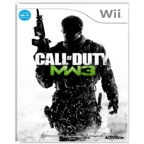 produto jogo call of duty modern warfare 3 nintendo wii midia