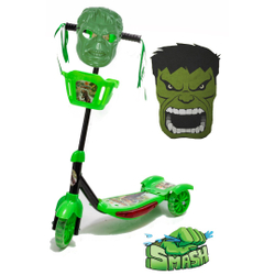 Patinete Com Som E Mascara Do Hulk é ruim? Patinete Com Som E Mascara Do Hulk é boa?