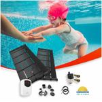 Kit Aquecedor Solar Para Piscinas De Até 30M² Ou 40 Mil Litros Teksol Controlador Bivolt
