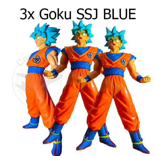 Boneco Action Figure Miniatura Goku Super Sayajin Blue Colecionáveis  DragonBall Z Super - 18cm em Promoção na Americanas