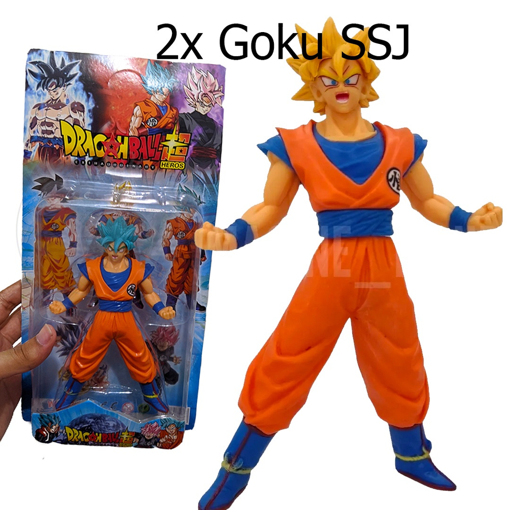 Boneco de Resina Goku Super Sayajin Desenho Dragon Ball em Promoção na  Americanas