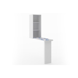 Tábua de Passar Retrátil Com Armário TP3030 – Tecno Mobili - Branco Menor preço em Tábua de Passar Retrátil Com Armário TP3030 – Tecno Mobili - Branco