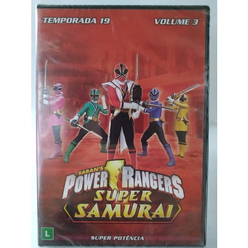 Dvd Power Rangers - Super Samurai - Vol.3 em Promoção na Americanas