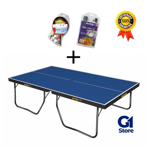 Mesa Ping Pong Klopf 1008 Mdf 25mm + Kit 5055 + Suporte 5034