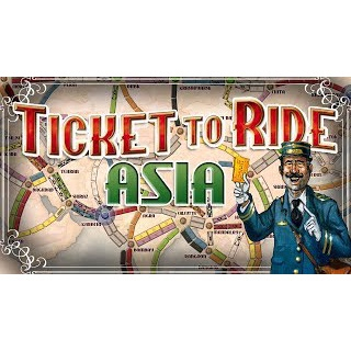 Ticket to Ride: Asia - Expansão Jogo de Tabuleiro - Galápagos (PT-BR)