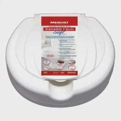 Assento Sanitário Elevado 7,5 Altura Com Tampa Mebuki é boa?