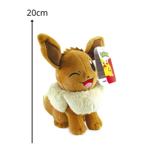 Pelúcia Pokemon Eevee 20cm - Sunny Brinquedos