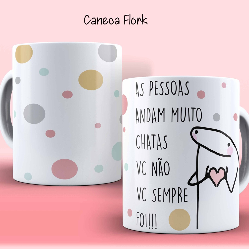 Caneca meme boneco palito flork eu eu quero tocar no Shoptime