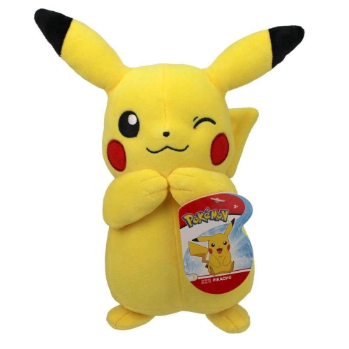 Brinquedo Boneco de Pelúcia Pokemon Pikachu 18 Centimetros no Shoptime