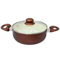 Panela Caçarola Roma Rev Cerâmico Marrom 20cm Antiaderente é boa?
