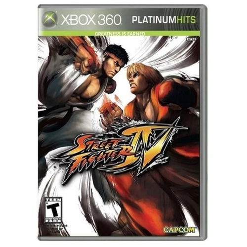 Street Fighter IV - Jogo Xbox 360 Mídia Física