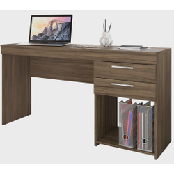 Mesa para Computador Office Nogal - Notável Menor preço em Mesa para Computador Office Nogal - Notável