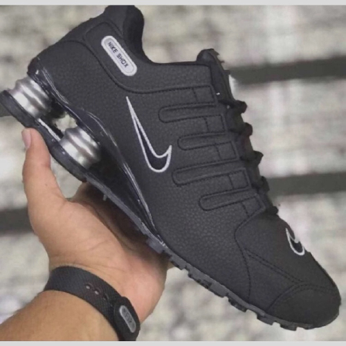 nike shox nz preto com dourado