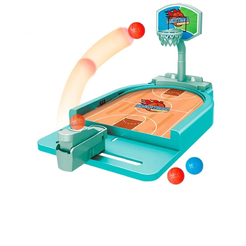 Mini Jogo De Basquete Brinquedo Sensorial 2 Jogadores