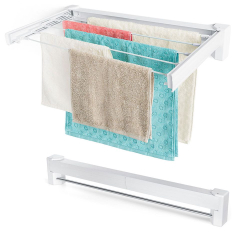Varal de Parede Mágico Retrátil 70cm Ordene OR16390 Branco Menor preço em Varal de Parede Mágico Retrátil 70cm Ordene OR16390 Branco