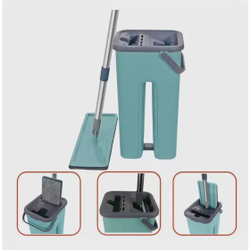 Flat Mop Com 1 Refil Extra Grátis Esfregao Lava Seca é boa?