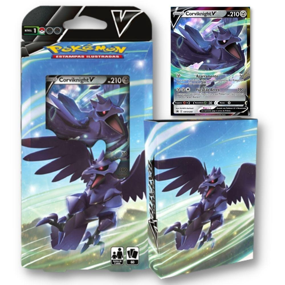 Dizem que o Corviknight é o Pokémon mais forte que habita os céus