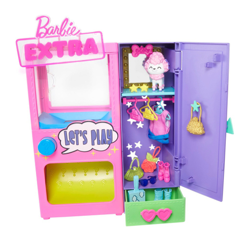 Conjunto Closet Armário De Luxo Da Boneca Menina Loira Barbie - Acompanha  Roupas Roupinhas E Acessórios - Mattel Brinquedos