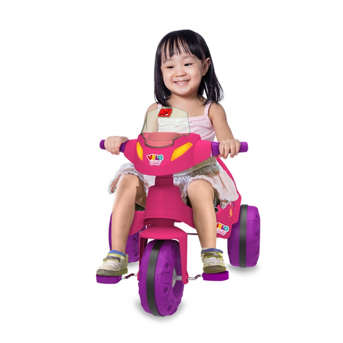 Triciclo Infantil Bandeirante - Velo Baby em Promoção na Americanas