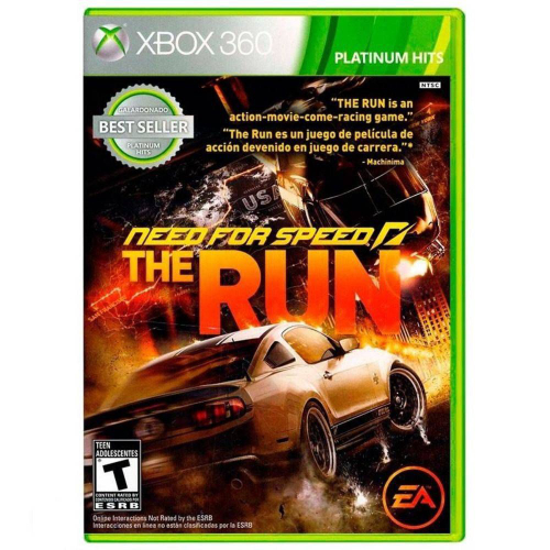 Need For Speed The Run - Xbox 360