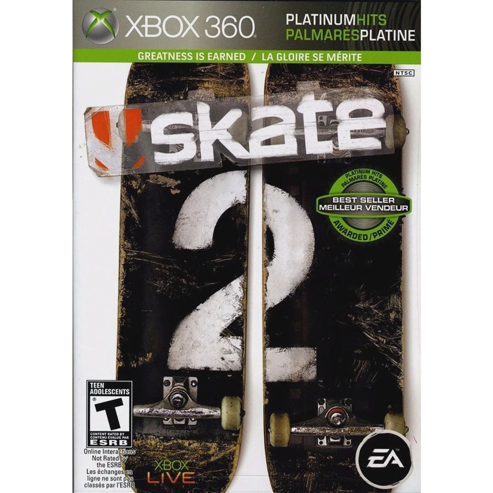 Jogo Lacrado Midia Fisica Skate 2 Para Xbox 360 em Promoção na Americanas