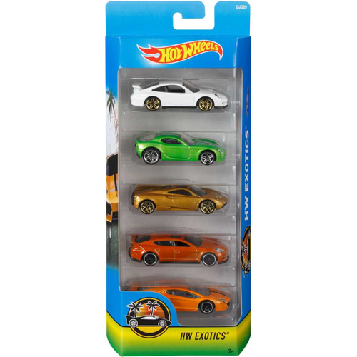 Kit c/ 5 Carrinhos Básicos Hot Wheels Mattel em Promoção na Americanas