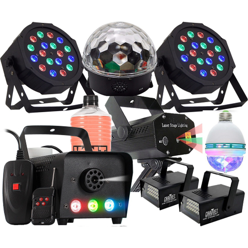 Bola Maluca LED Cristal RGB Jogo De Luz USB SD Festas Iluminação