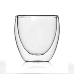 Copo de Vidro Duplo Borossilicato 80ml